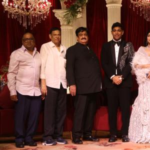 Star-Studded Reception For Sunil Narang Daughter In Hyderabad