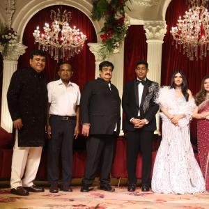 Star-Studded Reception For Sunil Narang Daughter In Hyderabad