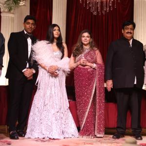 Star-Studded Reception For Sunil Narang Daughter In Hyderabad