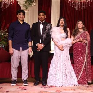 Star-Studded Reception For Sunil Narang Daughter In Hyderabad