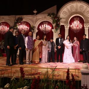 Star-Studded Reception For Sunil Narang Daughter In Hyderabad