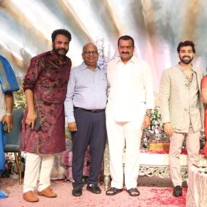 Tollywood Celebs Grace Bandla Ganesh Daughter Engagement Event