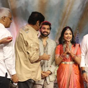 Tollywood Celebs Grace Bandla Ganesh Daughter Engagement Event