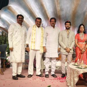 Tollywood Celebs Grace Bandla Ganesh Daughter Engagement Event