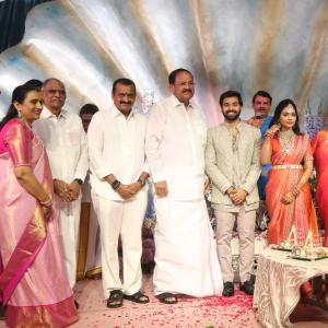 Tollywood Celebs Grace Bandla Ganesh Daughter Engagement Event