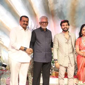 Tollywood Celebs Grace Bandla Ganesh Daughter Engagement Event