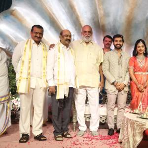 Tollywood Celebs Grace Bandla Ganesh Daughter Engagement Event