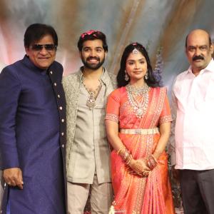 Tollywood Celebs Grace Bandla Ganesh Daughter Engagement Event