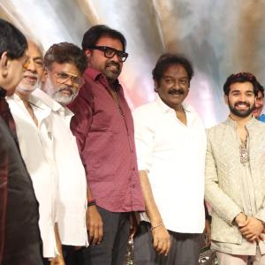 Tollywood Celebs Grace Bandla Ganesh Daughter Engagement Event