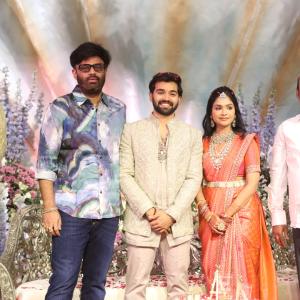 Tollywood Celebs Grace Bandla Ganesh Daughter Engagement Event