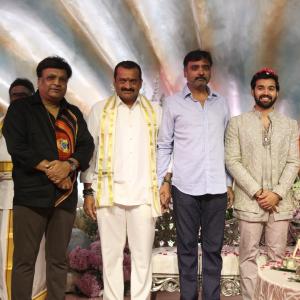 Tollywood Celebs Grace Bandla Ganesh Daughter Engagement Event