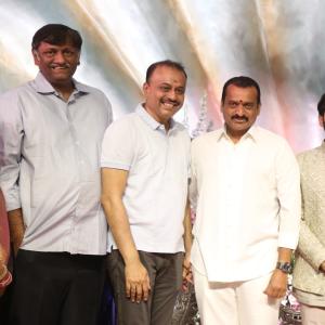 Tollywood Celebs Grace Bandla Ganesh Daughter Engagement Event
