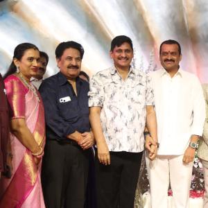 Tollywood Celebs Grace Bandla Ganesh Daughter Engagement Event