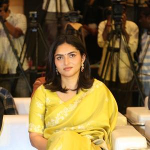 Actress Kayadhu Lohar Shines In Beautiful Yellow Traditional Outfit