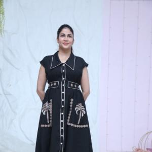 Actress Lavanya Tripathi Impresses With Elegant Appearance