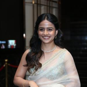 Actress Vaishnavi Chaitanya Looks Radiant In Stylish Ethnic Wear