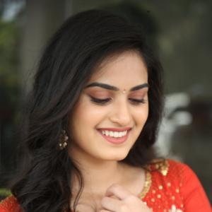 Actress Rayancha Stuns In A Classy Red Traditional Outfit