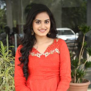 Actress Rayancha Stuns In A Classy Red Traditional Outfit