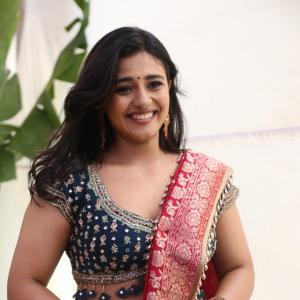 Actress Nayan Sarika Looks Elegant In Traditional Wear