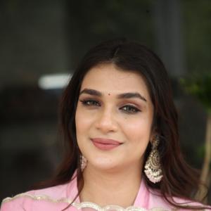 Actress Hasini Sudeer Elegant Traditional Look