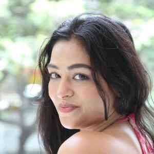 Actress Kajal Tiwari Charms With Her Elegant Smile