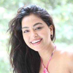 Actress Kajal Tiwari Charms With Her Elegant Smile