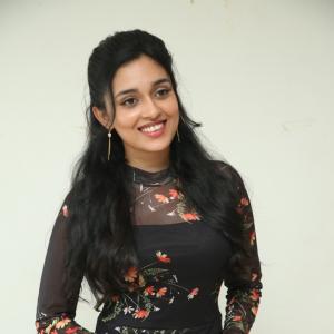 Actress Nidhi Pradeep Looks Elegant In Floral Outfit
