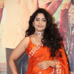 Actor Karuna Bhushan Elegant Saree Look