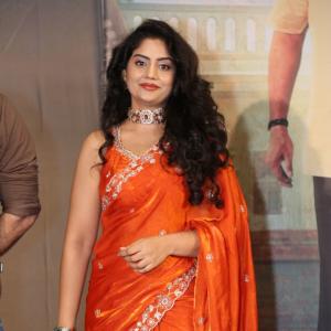 Actor Karuna Bhushan Elegant Saree Look