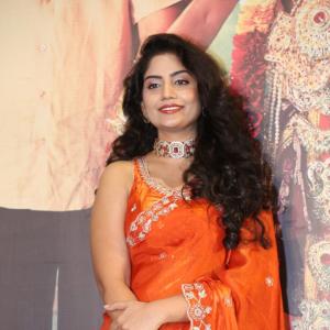 Actor Karuna Bhushan Elegant Saree Look
