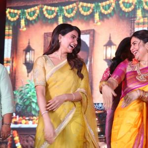 Maa Inti Bangaaram Team Celebrates Grand Pre Release Event