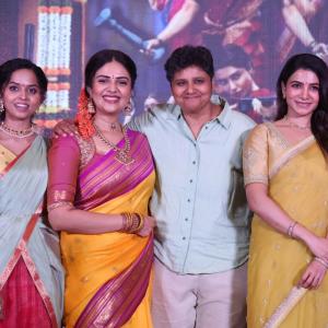 Maa Inti Bangaaram Team Celebrates Grand Pre Release Event