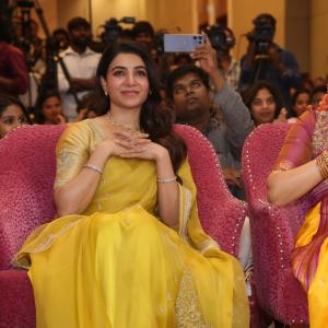 Maa Inti Bangaaram Team Celebrates Grand Pre Release Event