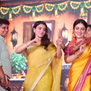 Maa Inti Bangaaram Team Celebrates Grand Pre Release Event