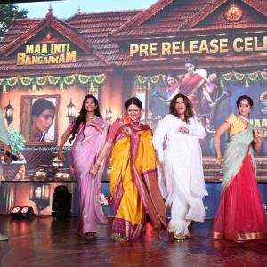 Maa Inti Bangaaram Team Celebrates Grand Pre Release Event