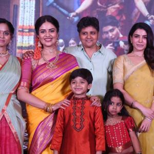Maa Inti Bangaaram Team Celebrates Grand Pre Release Event