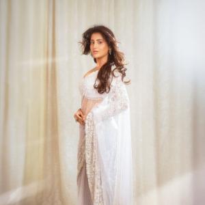 Actress Rashi Singh Shines In A Beautiful Soft Glam Look