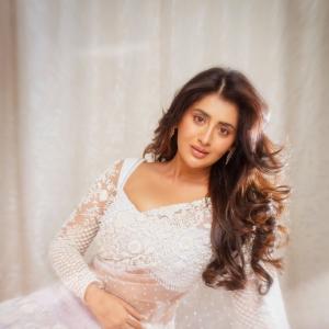 Actress Rashi Singh Shines In A Beautiful Soft Glam Look