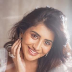 Actress Rashi Singh Shines In A Beautiful Soft Glam Look