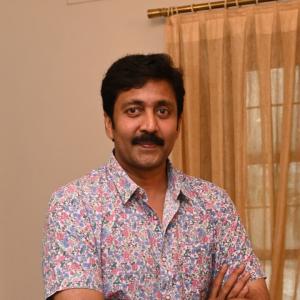 Actor Vadde Naveen Relaxed Casual Indoor Portrait