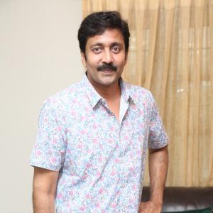 Actor Vadde Naveen Relaxed Casual Indoor Portrait