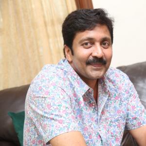 Actor Vadde Naveen Relaxed Casual Indoor Portrait