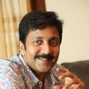 Actor Vadde Naveen Relaxed Casual Indoor Portrait