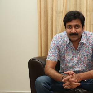 Actor Vadde Naveen Relaxed Casual Indoor Portrait