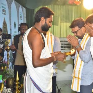 Amaravati Hosts Grand Launch of NBK 112 Mass Action Film