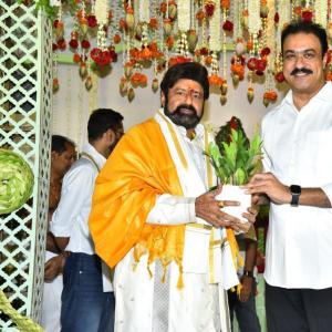 Amaravati Hosts Grand Launch of NBK 112 Mass Action Film