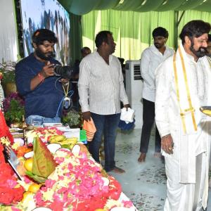 Amaravati Hosts Grand Launch of NBK 112 Mass Action Film
