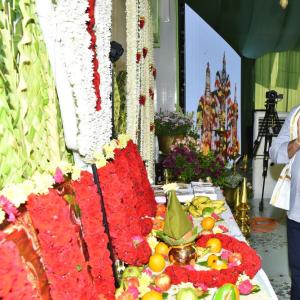 Amaravati Hosts Grand Launch of NBK 112 Mass Action Film