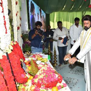 Amaravati Hosts Grand Launch of NBK 112 Mass Action Film