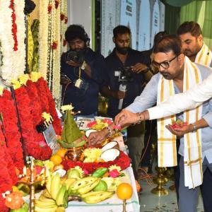 Amaravati Hosts Grand Launch of NBK 112 Mass Action Film